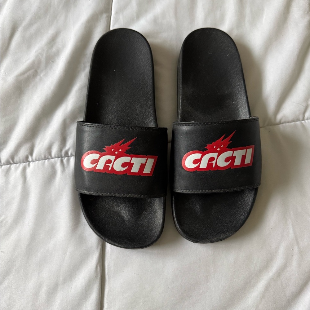 Travis Scott Cacti Black Slide Sandals